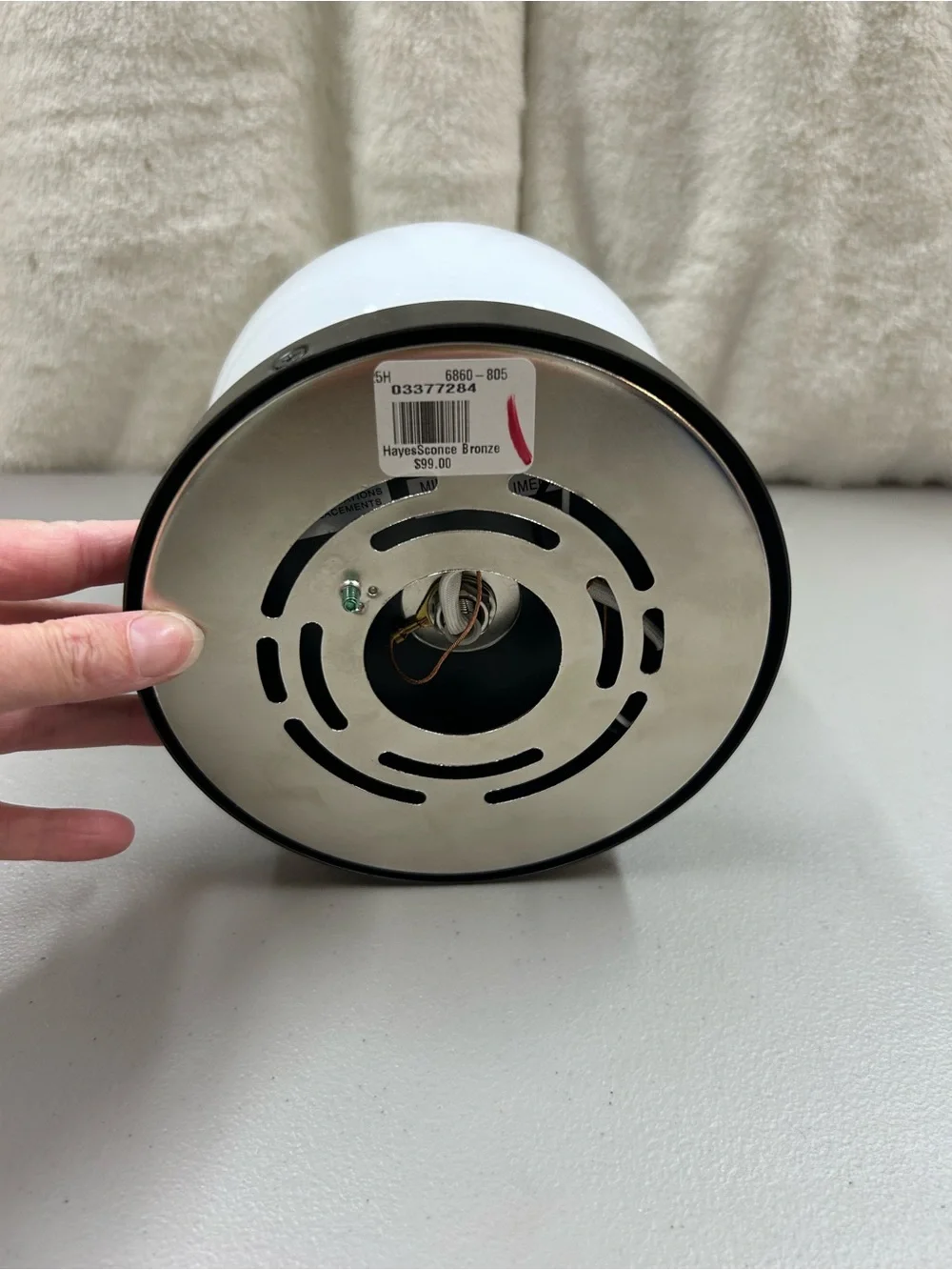 West Elm Hayes 1 Light Sconce 6